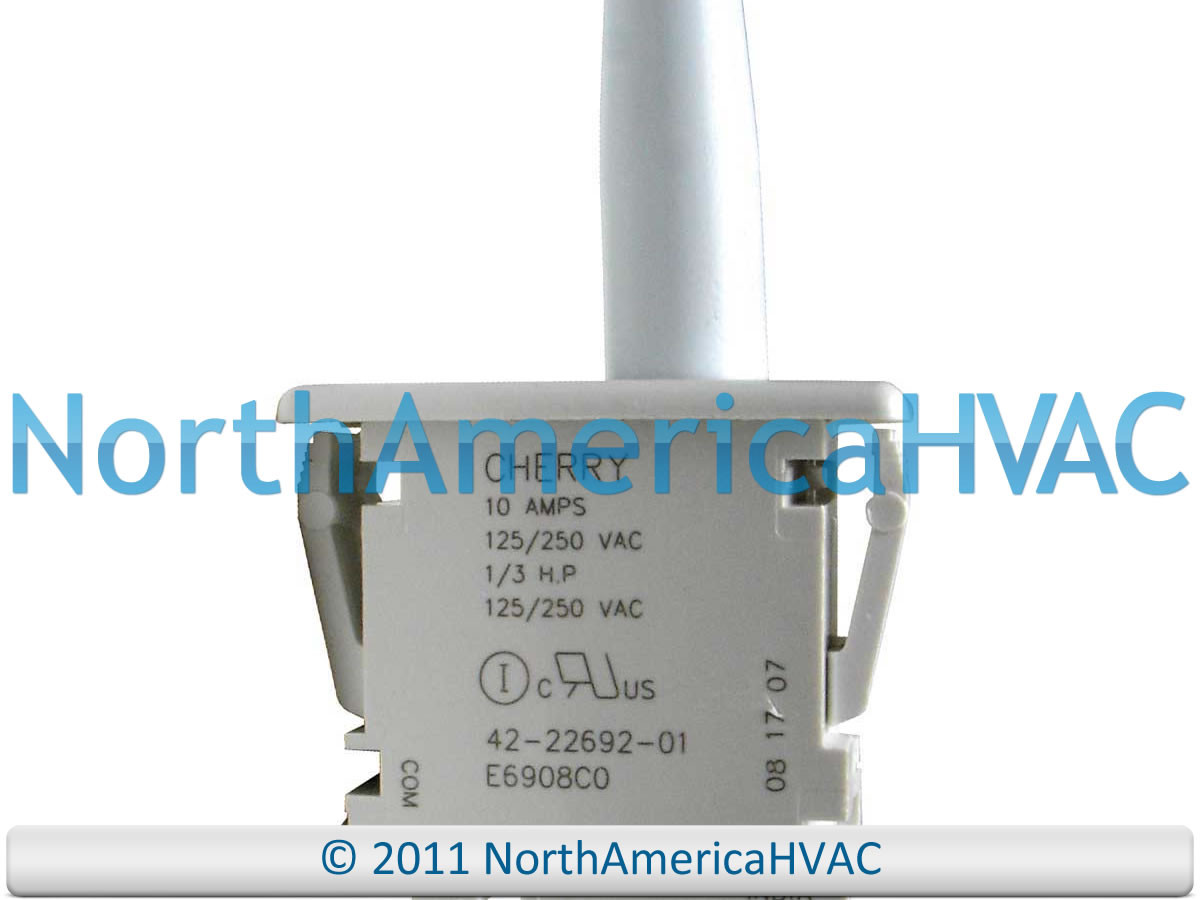 Furnace Door Safety Switch Replaces Carrier Bryant Payne HR54ZA101